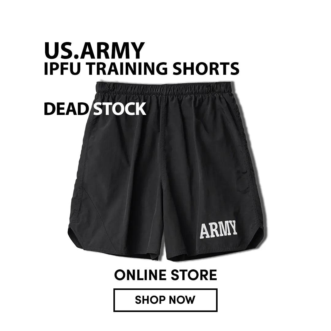デッドストック 米軍 U.S.ARMY IPFU TRAINING ショーツ パンツ - ALBUM RICEパンツ