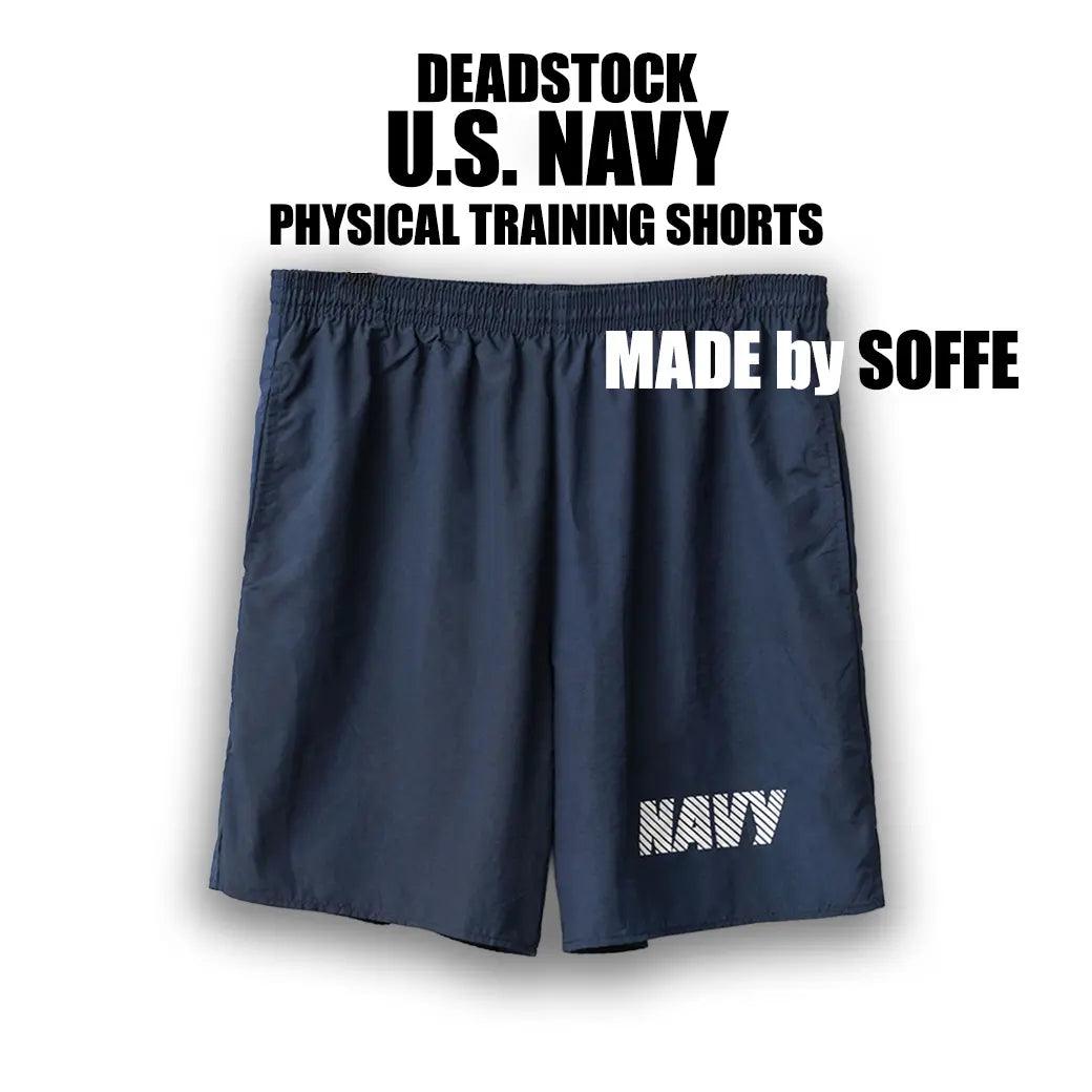 デッドストック 米軍 U.S.NAVY フィジカル トレーニングショーツ パンツ - ALBUM RICEパンツ