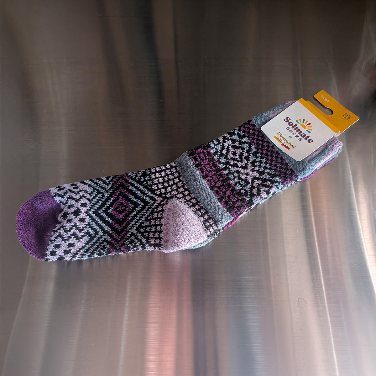 Solmate Socks クルーソックス WISTERIA S 22～25cm